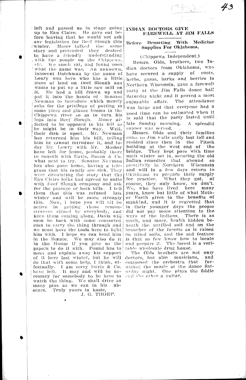  Source: Eau Claire Telegram Topics: Industry Date: 1916-02-02