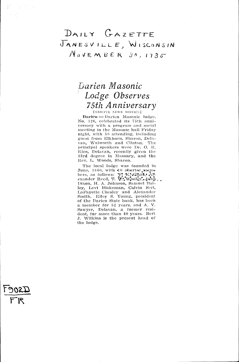  Source: Janesville Daily Gazette Topics: Social and Political Movements Date: 1935-11-30