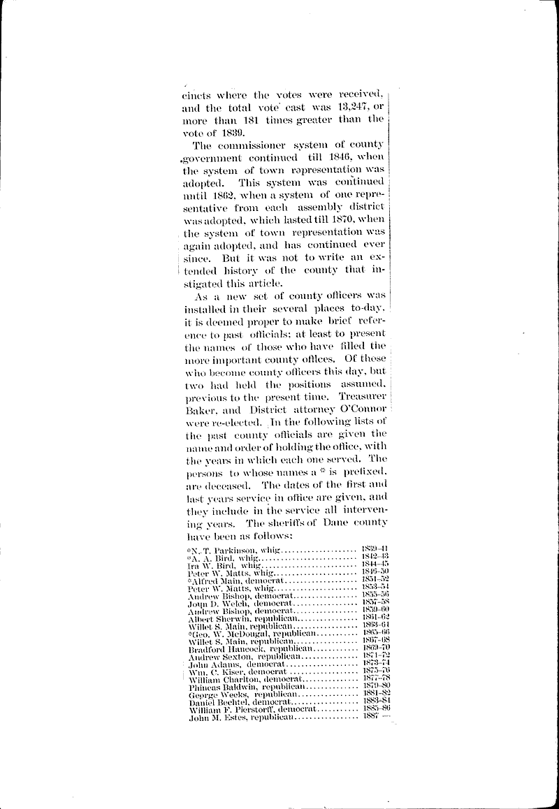  Source: Wisconsin State Journal Topics: Government and Politics Date: 1887-01-31