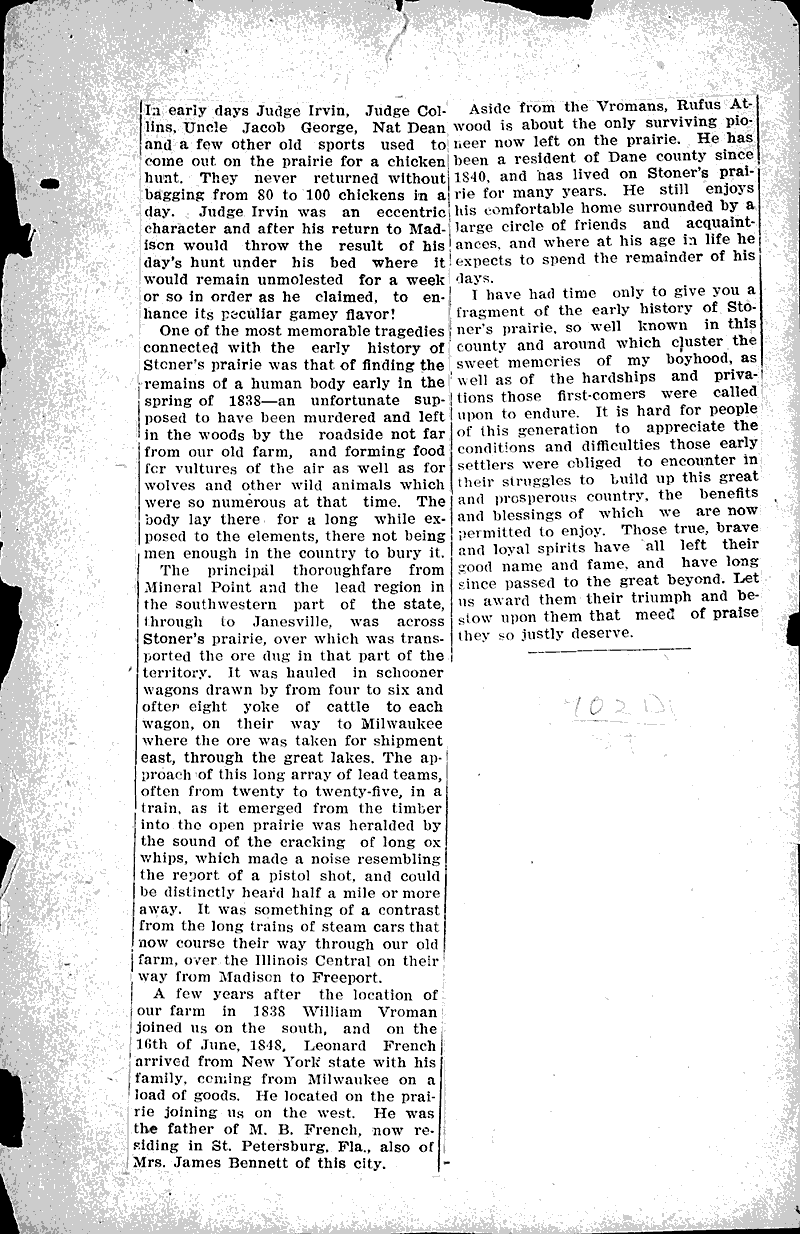  Source: Madison Democrat Topics: Agriculture Date: 1904-05-15