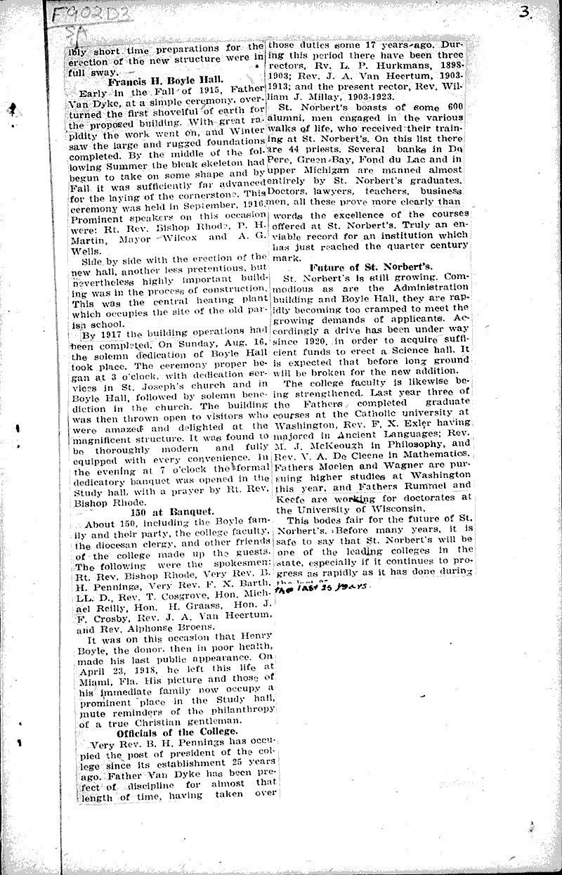  Source: Green Bay Press Gazette Topics: Education Date: 1923-10-18