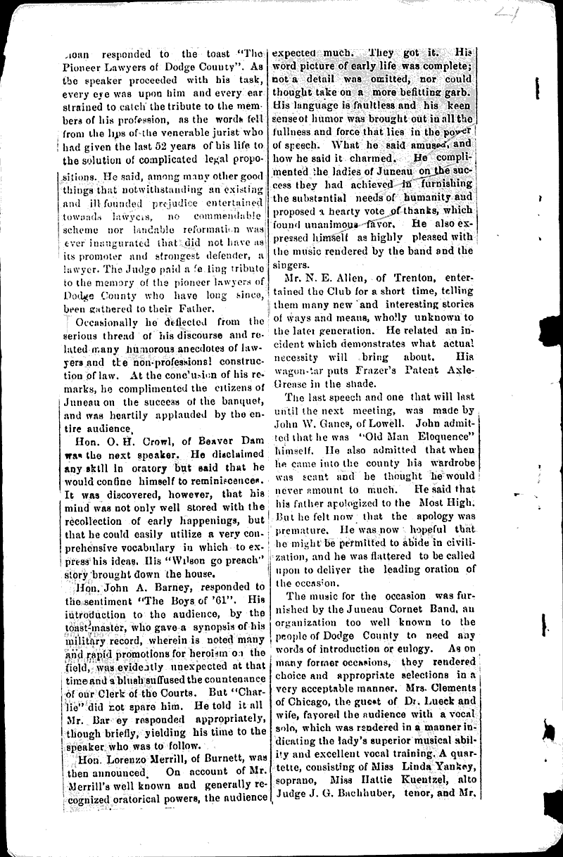 Source: Horicon Reporter Topics: Immigrants Date: 1914-03-06