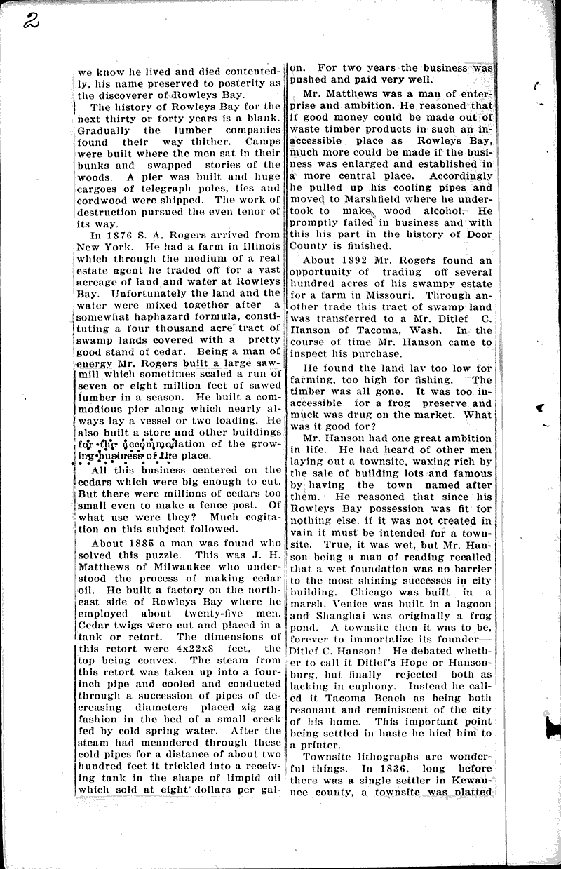  Source: Door County Democrat Topics: Industry Date: 1916-11-24