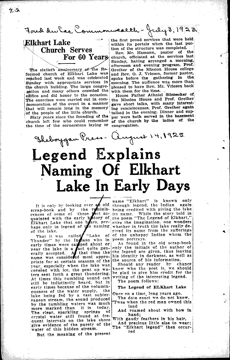  Source: Sheboygan Telegram Topics: Voyages and Travels Date: 1921-10-27