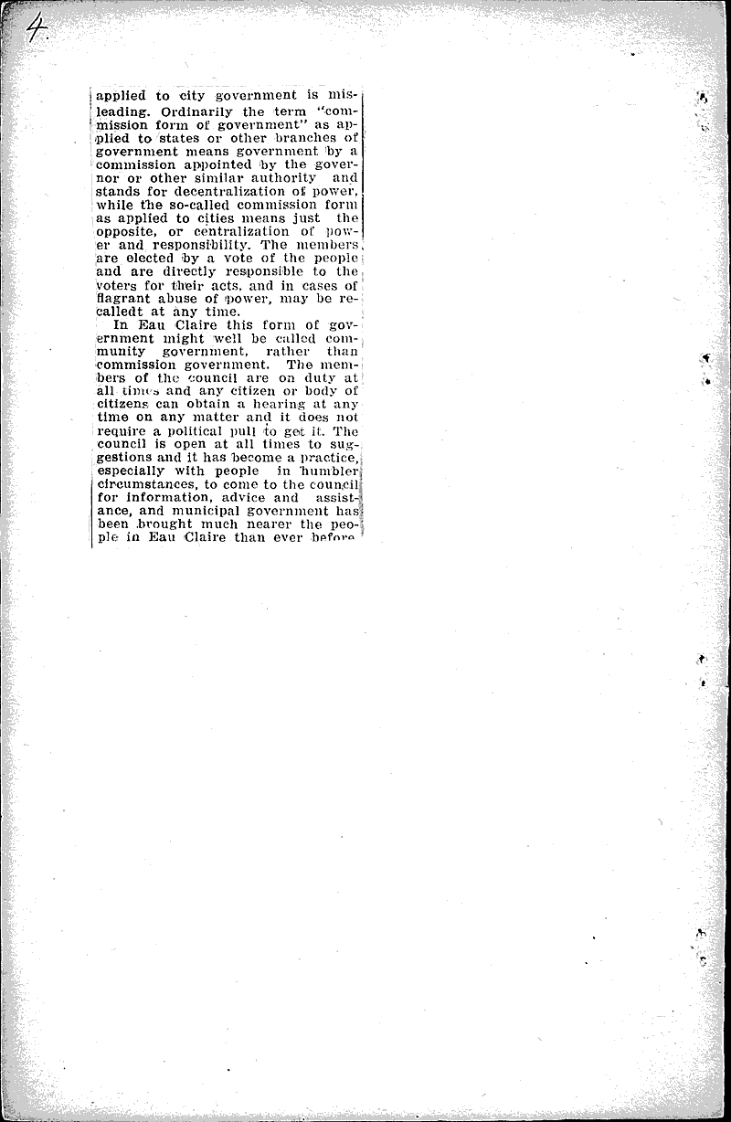  Source: Eau Claire Leader Topics: Government and Politics Date: 1916-02-27