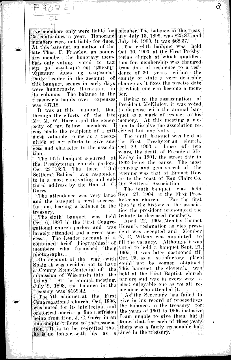  Source: Eau Claire Leader Topics: Social and Political Movements Date: 1906-07-26