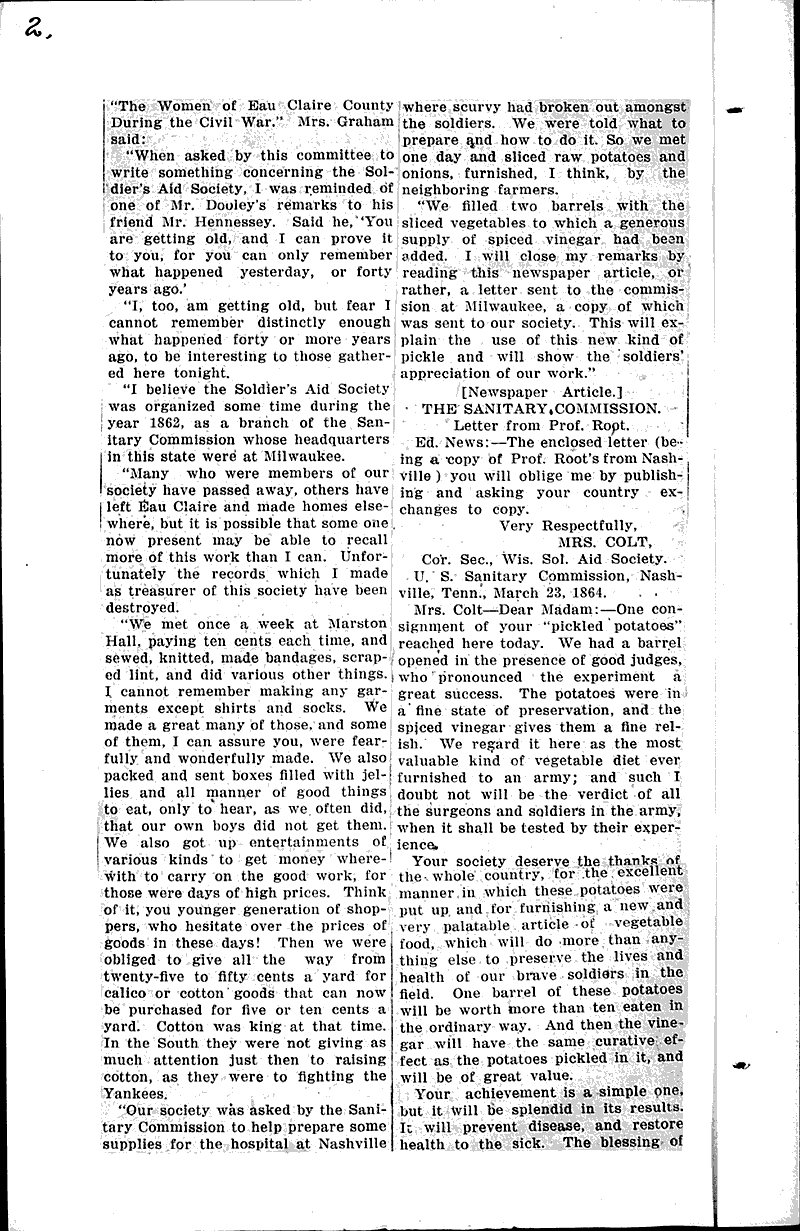  Source: Eau Claire Leader Topics: Social and Political Movements Date: 1909-10-28