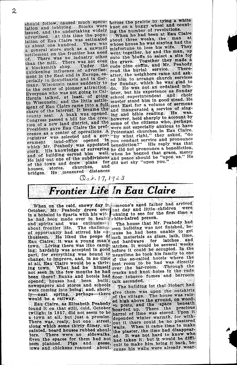  Source: Eau Claire Leader Date: 1923-10-16