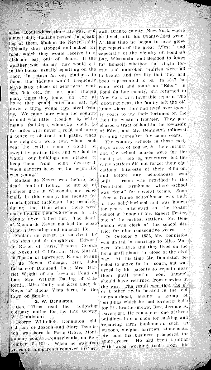  Source: Fond du Lac Commonwealth Topics: Social and Political Movements Date: 1908-03-25