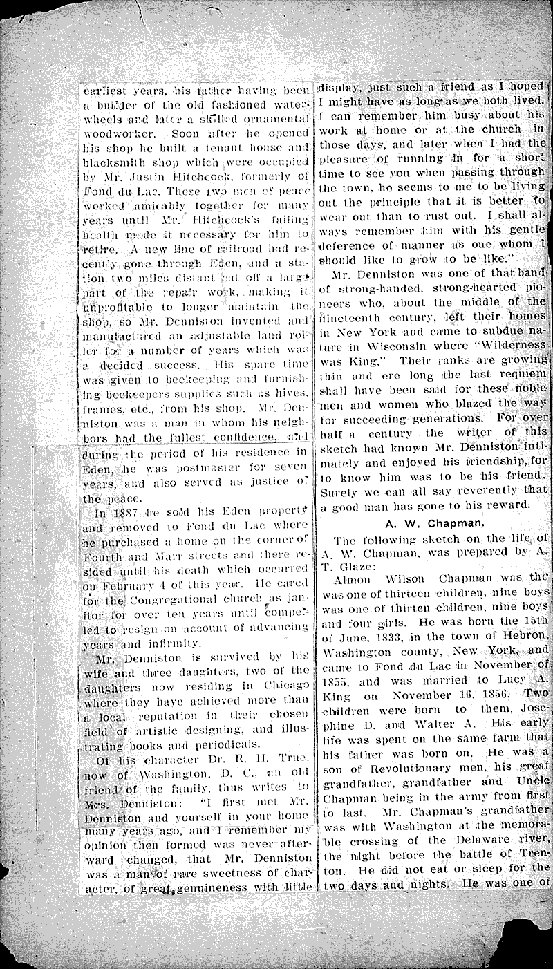  Source: Fond du Lac Commonwealth Topics: Social and Political Movements Date: 1908-03-25