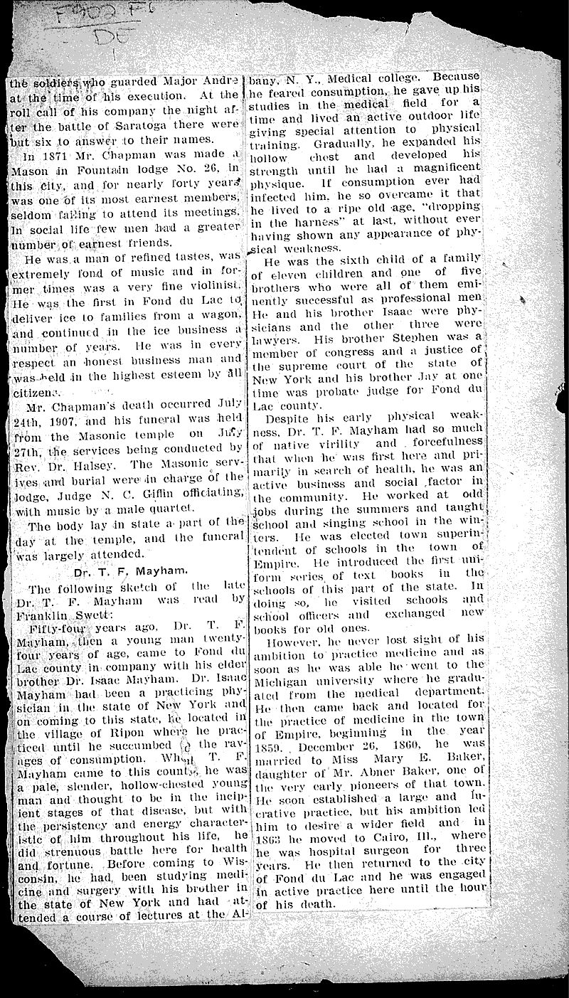  Source: Fond du Lac Commonwealth Topics: Social and Political Movements Date: 1908-03-25
