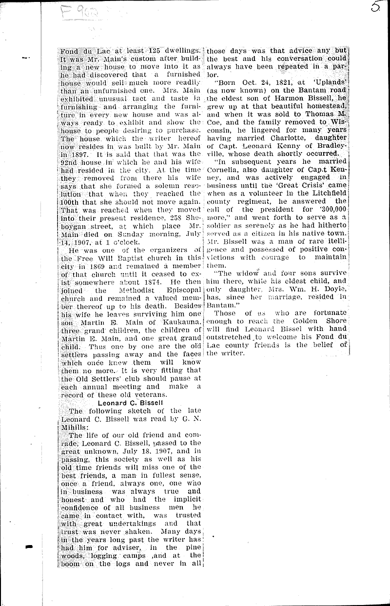  Source: Fond du Lac Daily Reporter Topics: Social and Political Movements Date: 1908-03-25