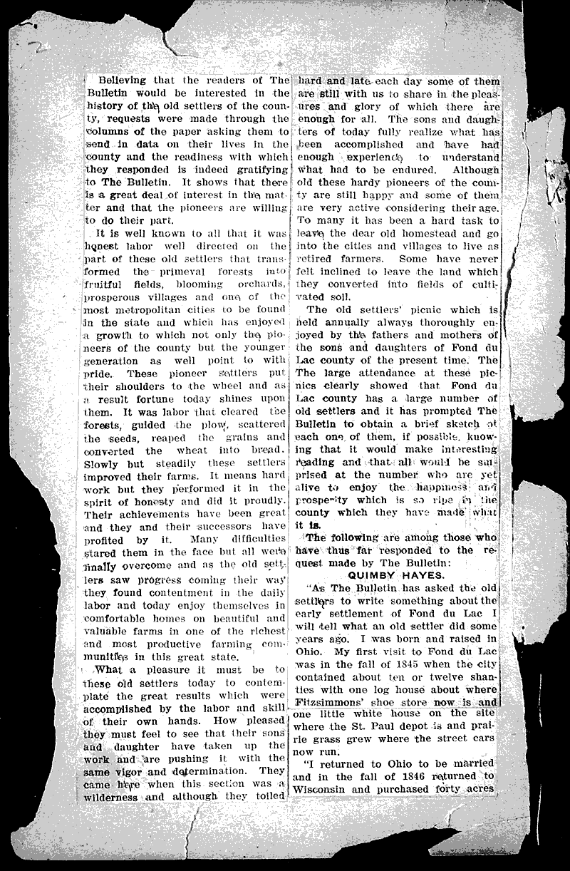  Source: Fond du Lac Bulletin Date: 1907-10-06