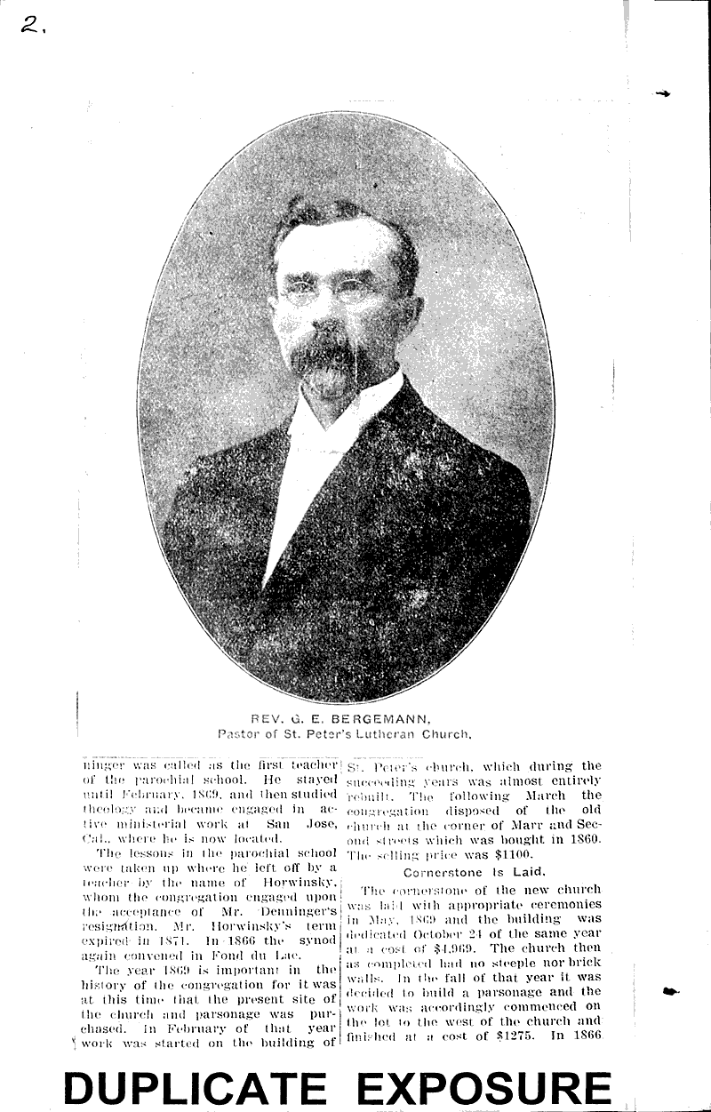  Source: Fond du Lac Commonwealth Topics: Church History Date: 1908-08-14