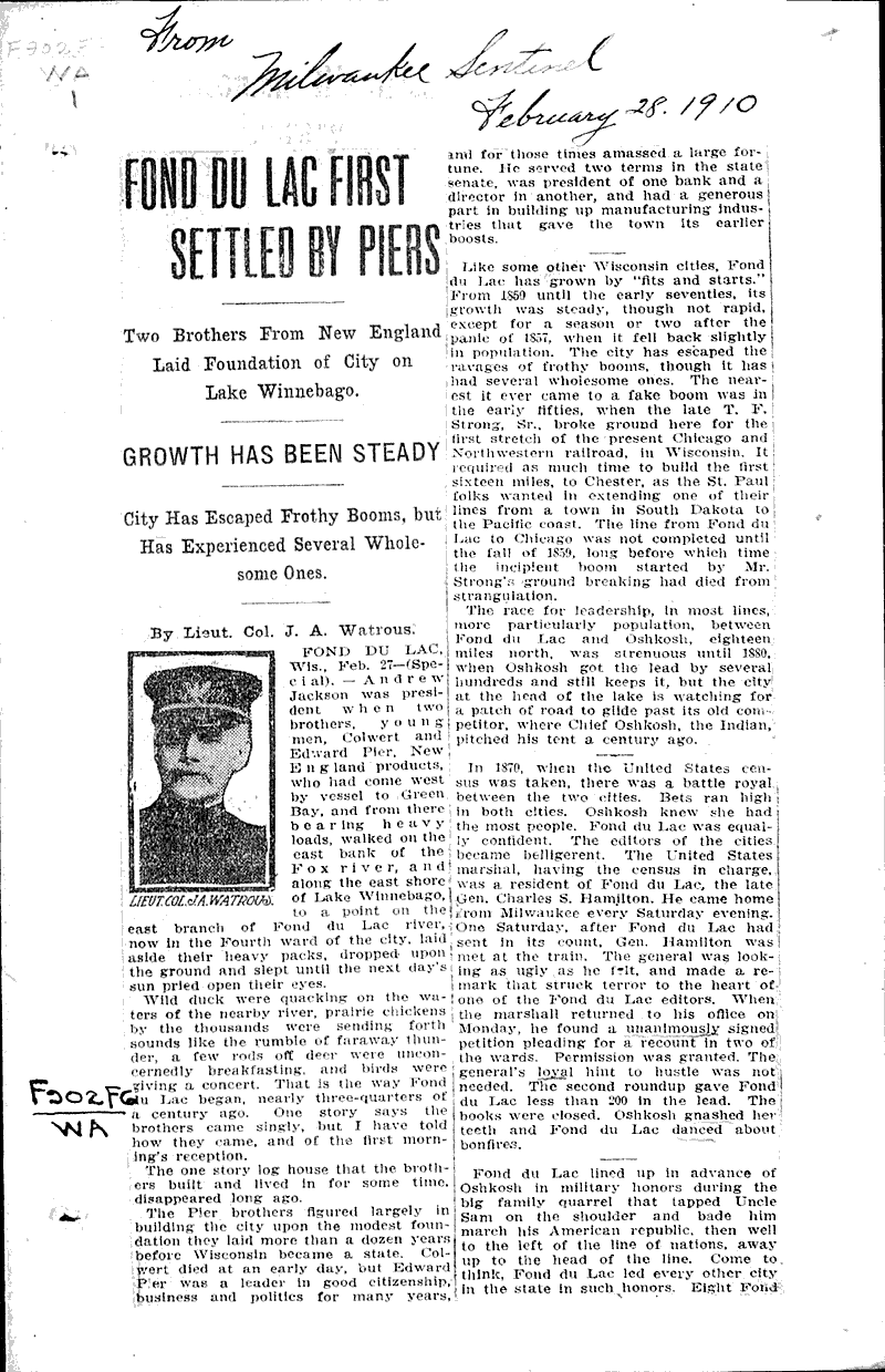  Source: Milwaukee Sentinel Date: 1910-02-28