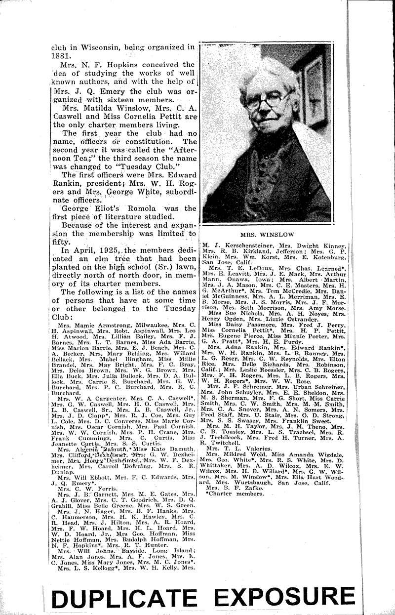  Source: Fort Atkinson Union Topics: Social and Political Movements Date: 1929-08-16