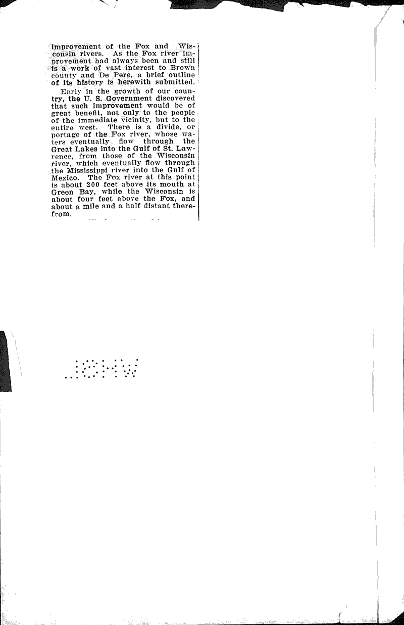  Source: De Pere Democrat Topics: Transportation Date: 1925-07-09