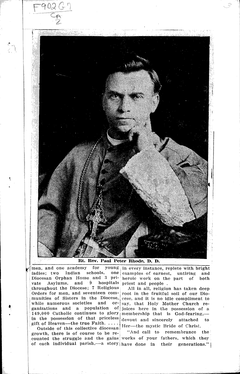  Source: Brown County Democrat Topics: Church History Date: 1918-03-01