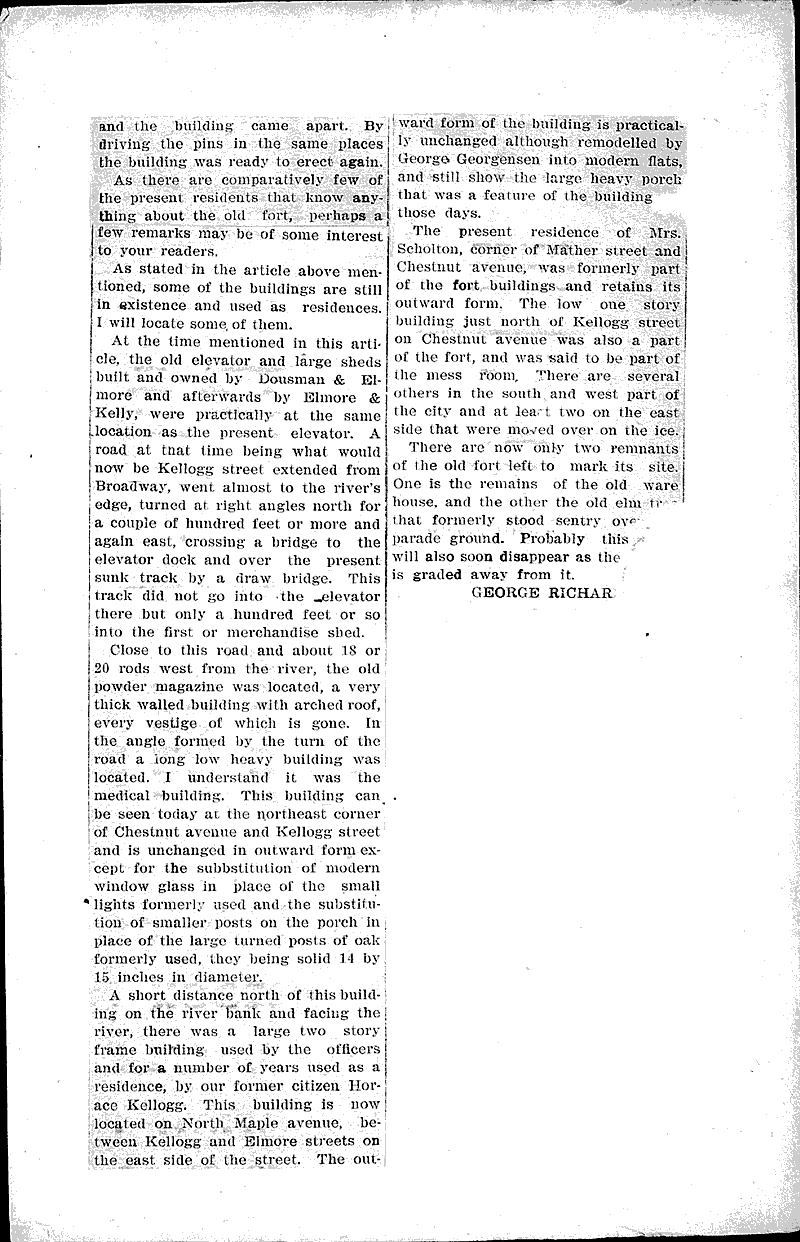  Source: Green Bay Gazette Topics: Architecture Date: 1904-12-12