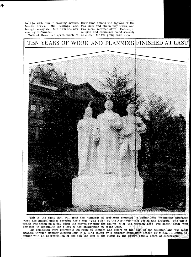  Source: Milwaukee Catholic Herald Topics: Architecture Date: 1931-04-16