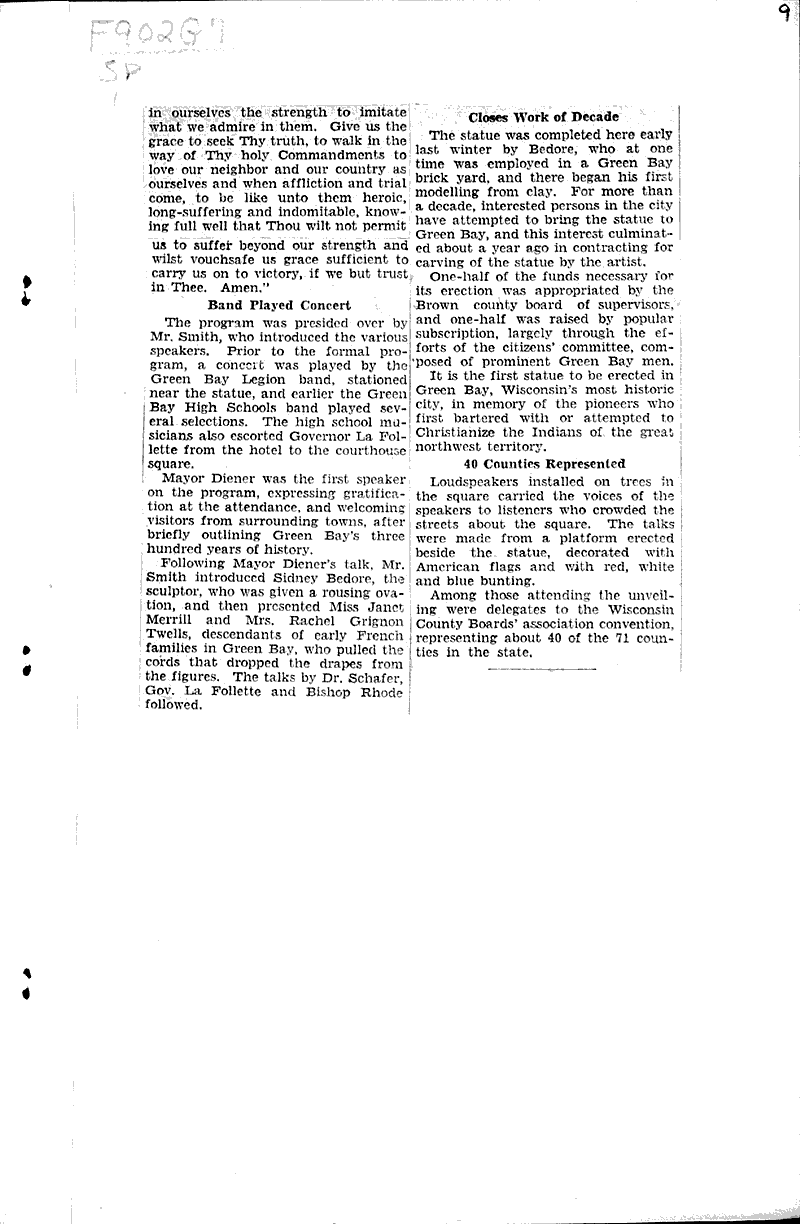  Source: Milwaukee Catholic Herald Topics: Architecture Date: 1931-04-16