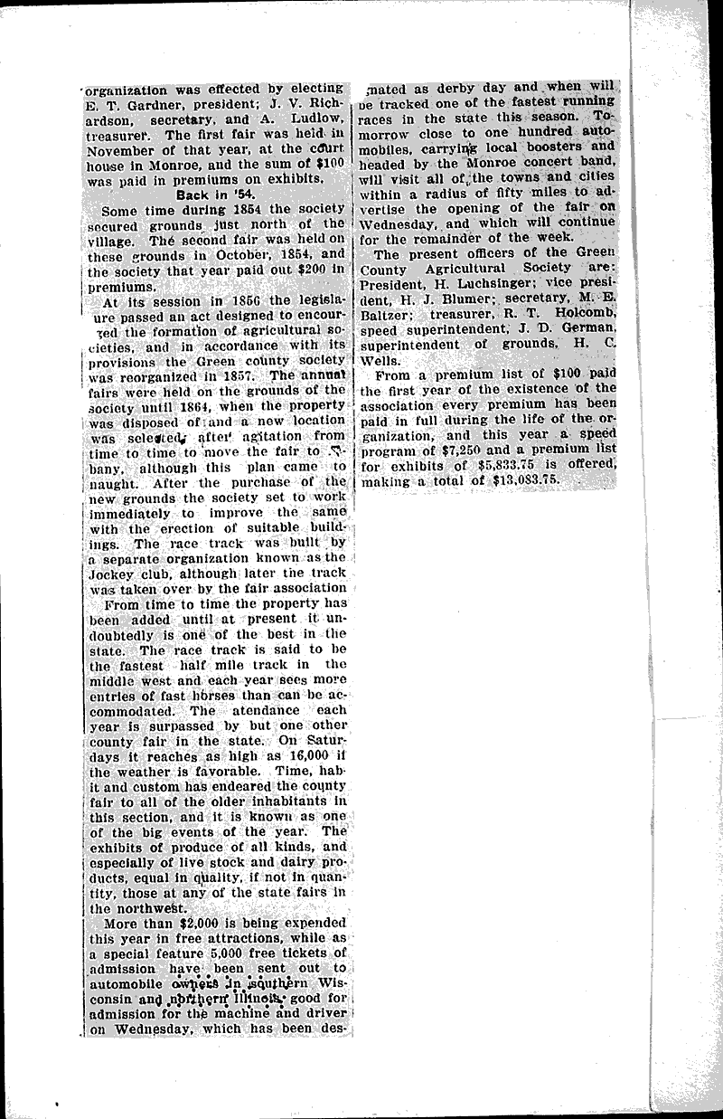  Source: Madison Democrat Topics: Agriculture Date: 1915-09-05