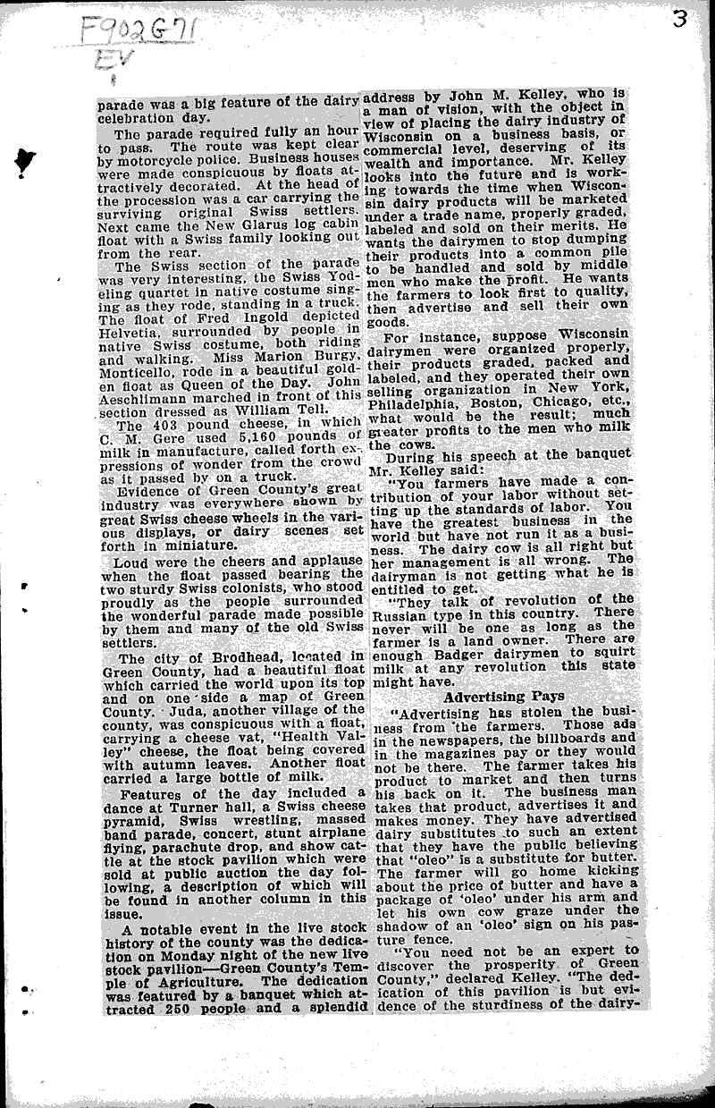  Source: Wisconsin Agriculturist and Farmer Topics: Agriculture Date: 1923-10-13