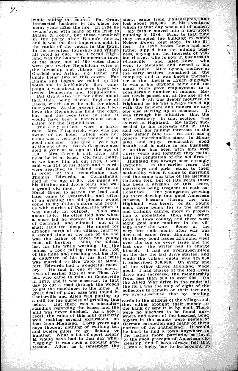  Source: Fennimore Times Topics: Immigrants Date: 1924-03-05