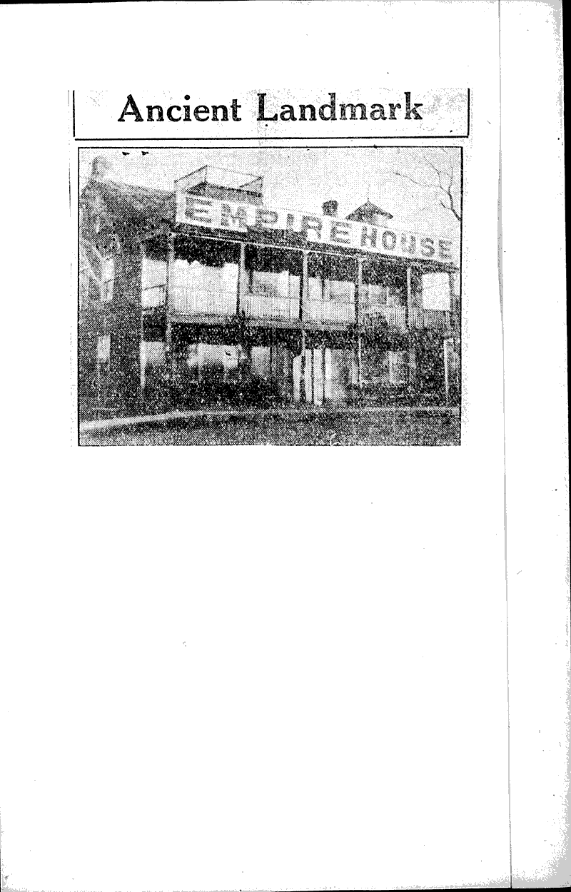 Historic Hazel Green hotel is century old Newspaper Article/Clipping