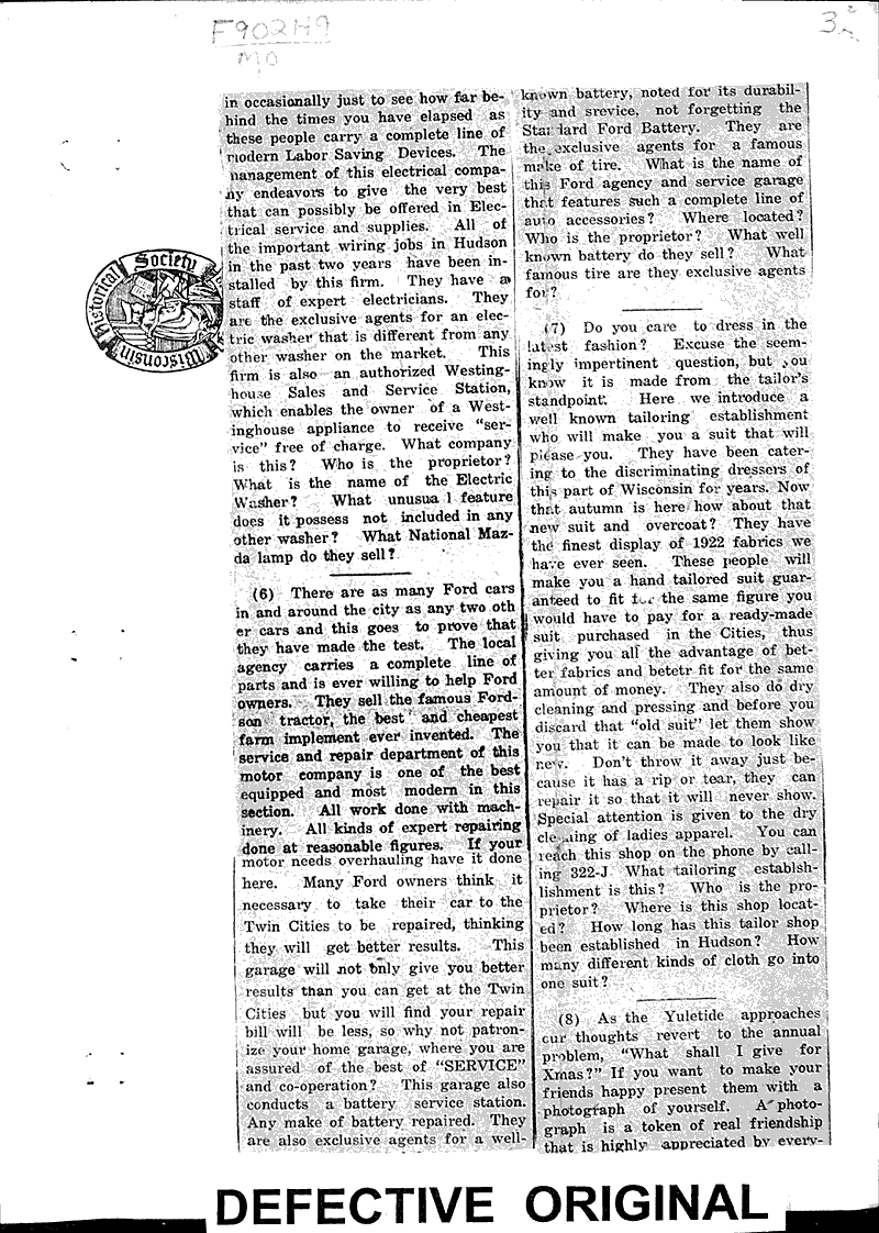  Source: Hudson Star-Observer Date: 1921-11-18