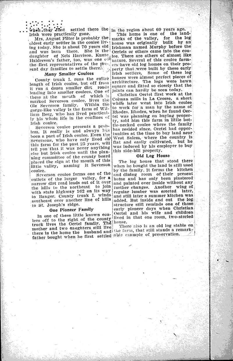  Source: La Crosse Tribune and Leader-Press Topics: Immigrants Date: 1931-09-13