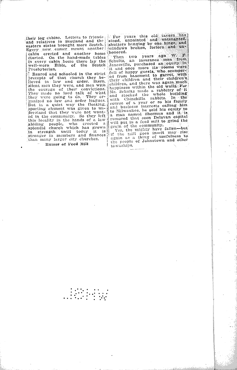  Source: Janesville Daily Gazette Topics: Architecture Date: 1930-01-28