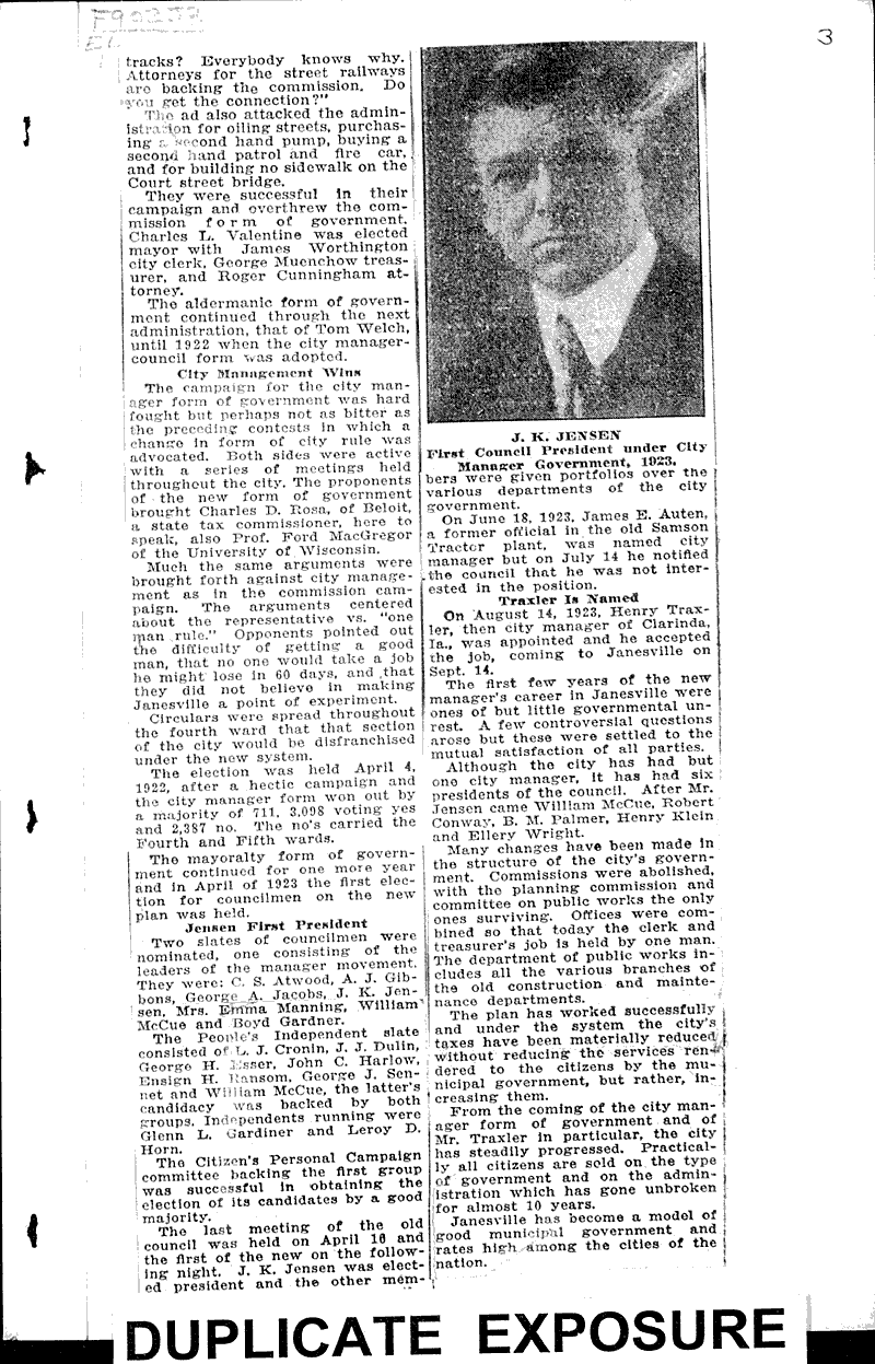  Source: Janesville Daily Gazette Topics: Government and Politics Date: 1933-03-25