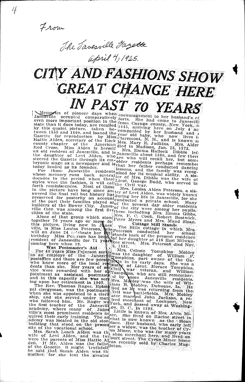  Source: Janesville Gazette Date: 1922-12-07