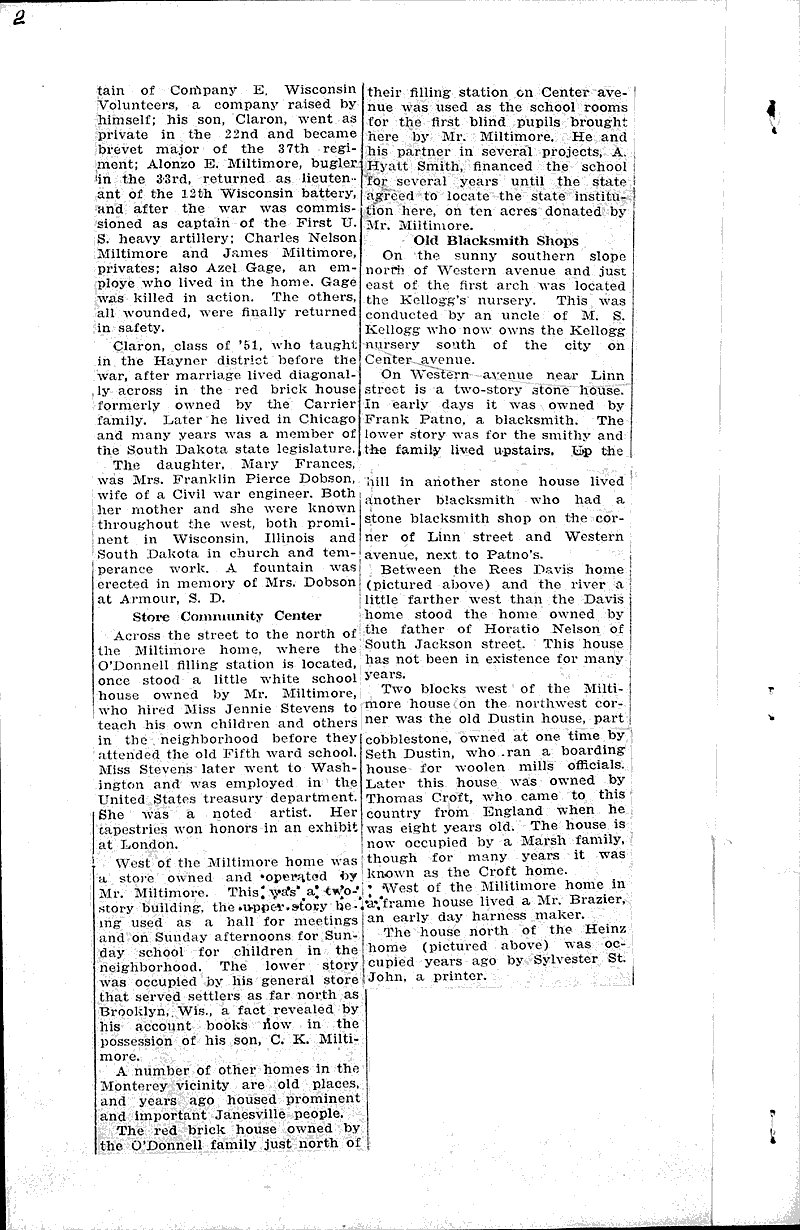  Source: Janesville Daily Gazette Topics: Architecture Date: 1935-07-27