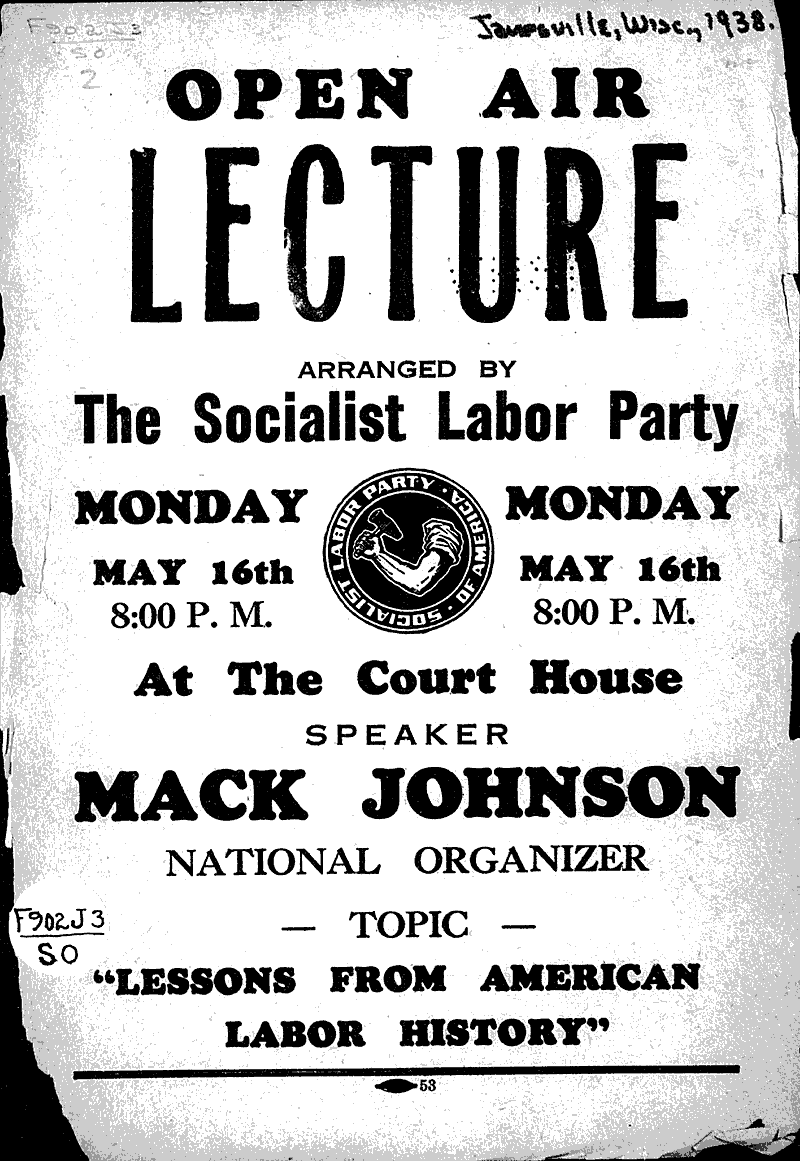  Topics: Government and Politics Date: 1938-05-16