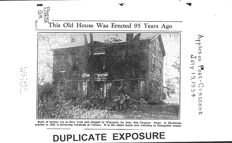  Source: Appleton Post-Crescent Topics: Architecture Date: 1934-07-19