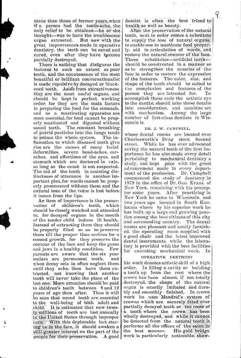 Source: Kaukauna Times Date: 1891-01-16