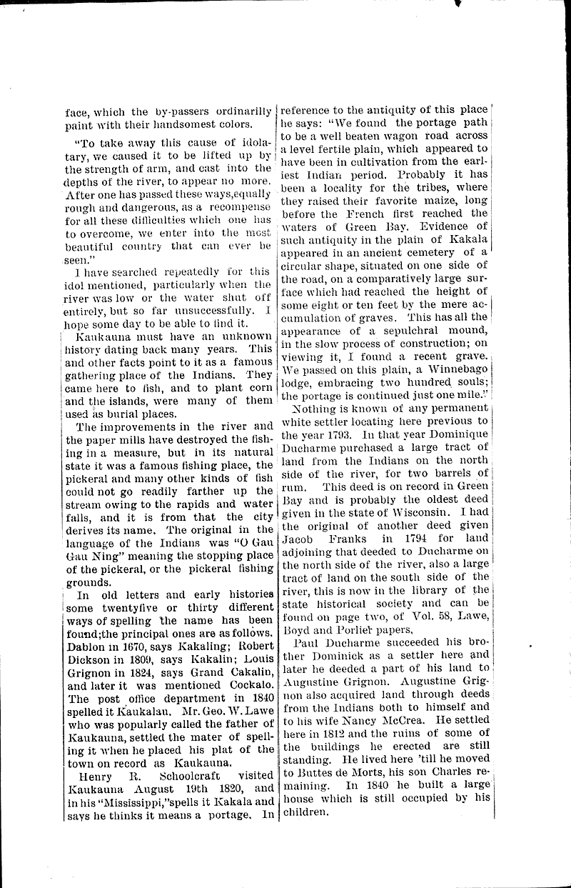  Source: Kaukauna Sun Date: 1899-09-15