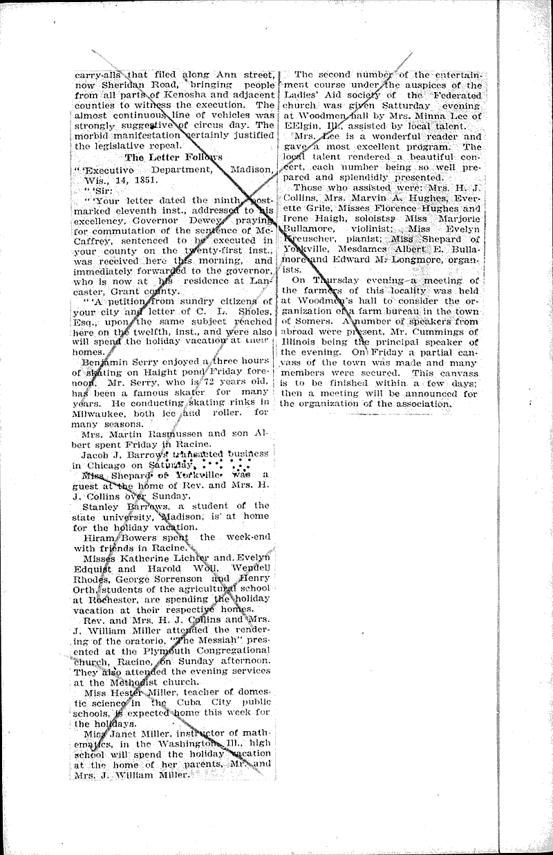  Source: Kenosha Herald Date: 1920-12-03