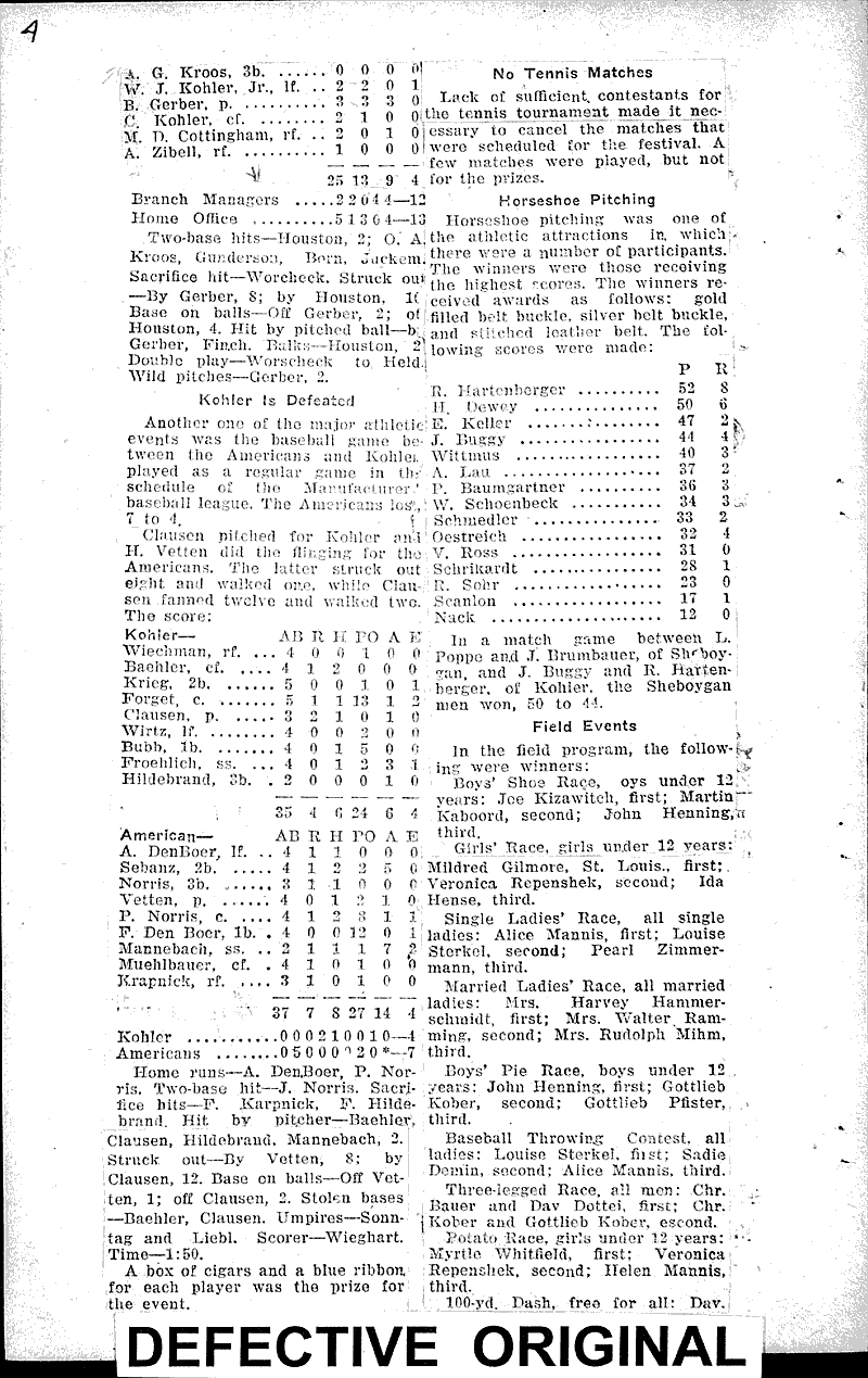  Source: Sheboygan Telegram Date: 1923-08-13