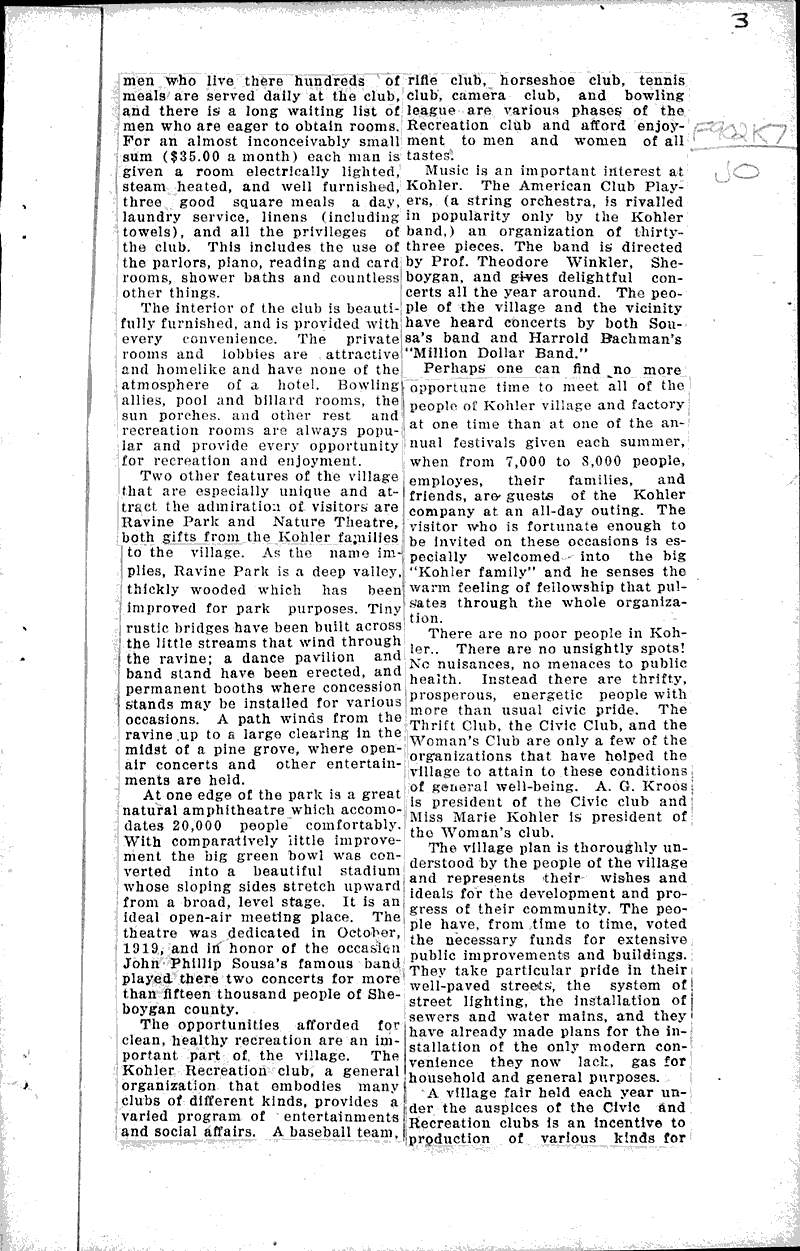  Source: Sheboygan Telegram Date: 1922-09-25