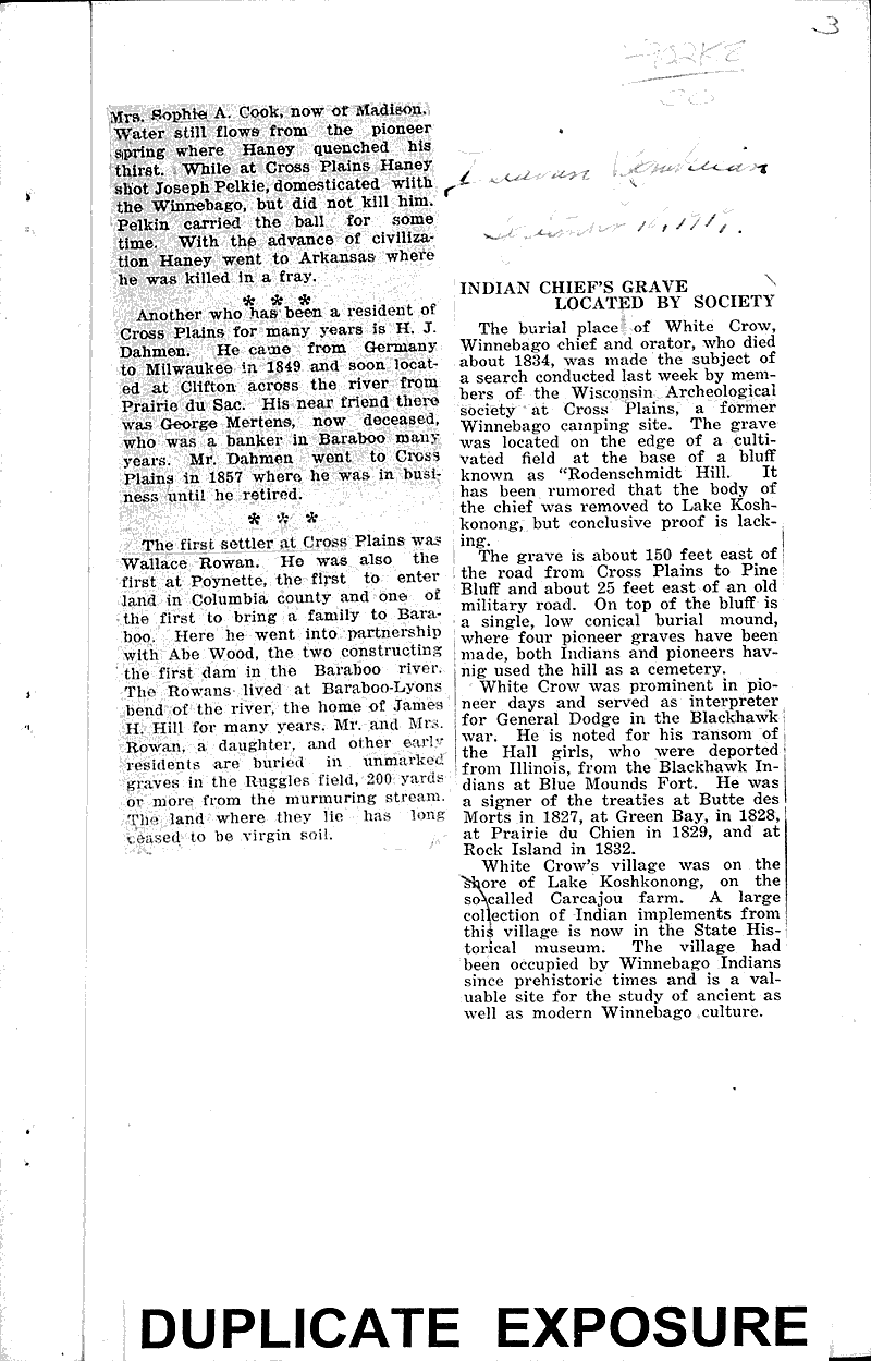 Source: Baraboo Daily News Topics: Indians and Native Peoples Date: 1917-11-??