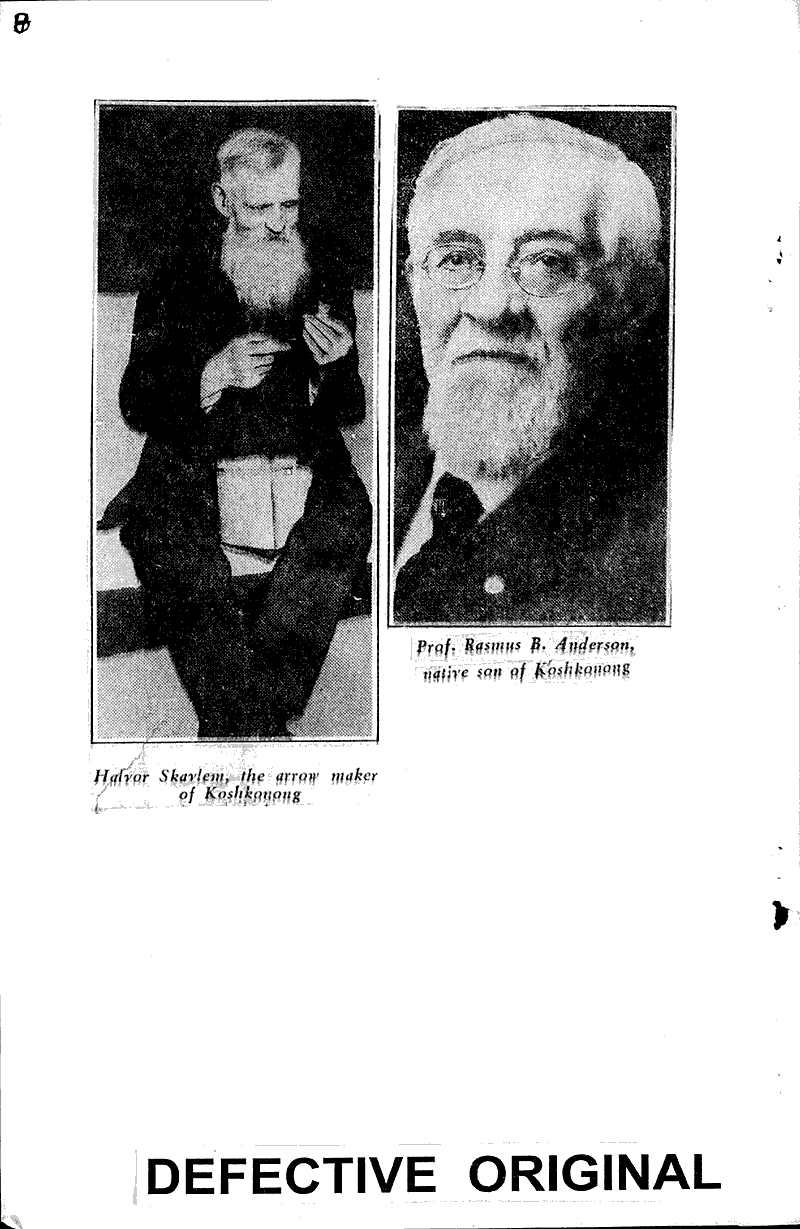 Norse pioneers' sons gather at Albion annual Koshkonong assembly