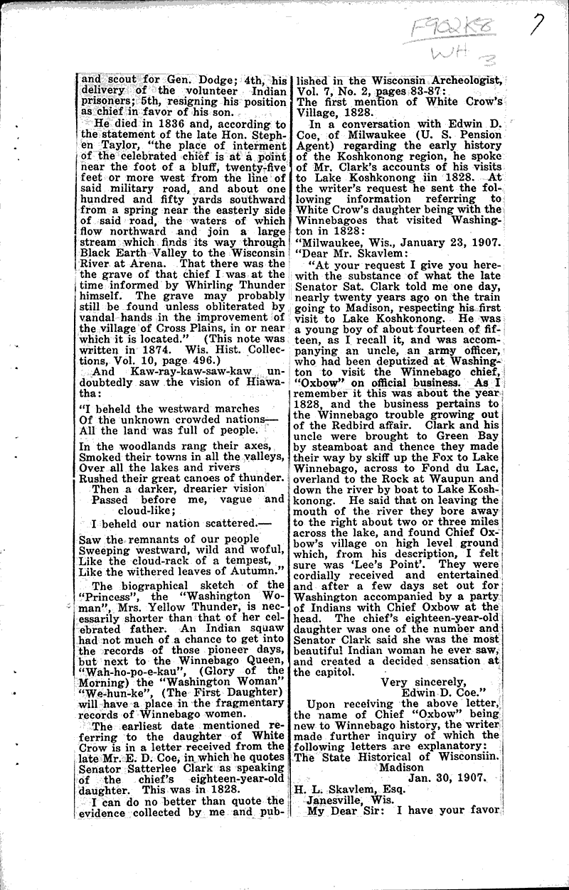  Source: Jefferson County Union Topics: Indians and Native Peoples Date: 1916-10-20