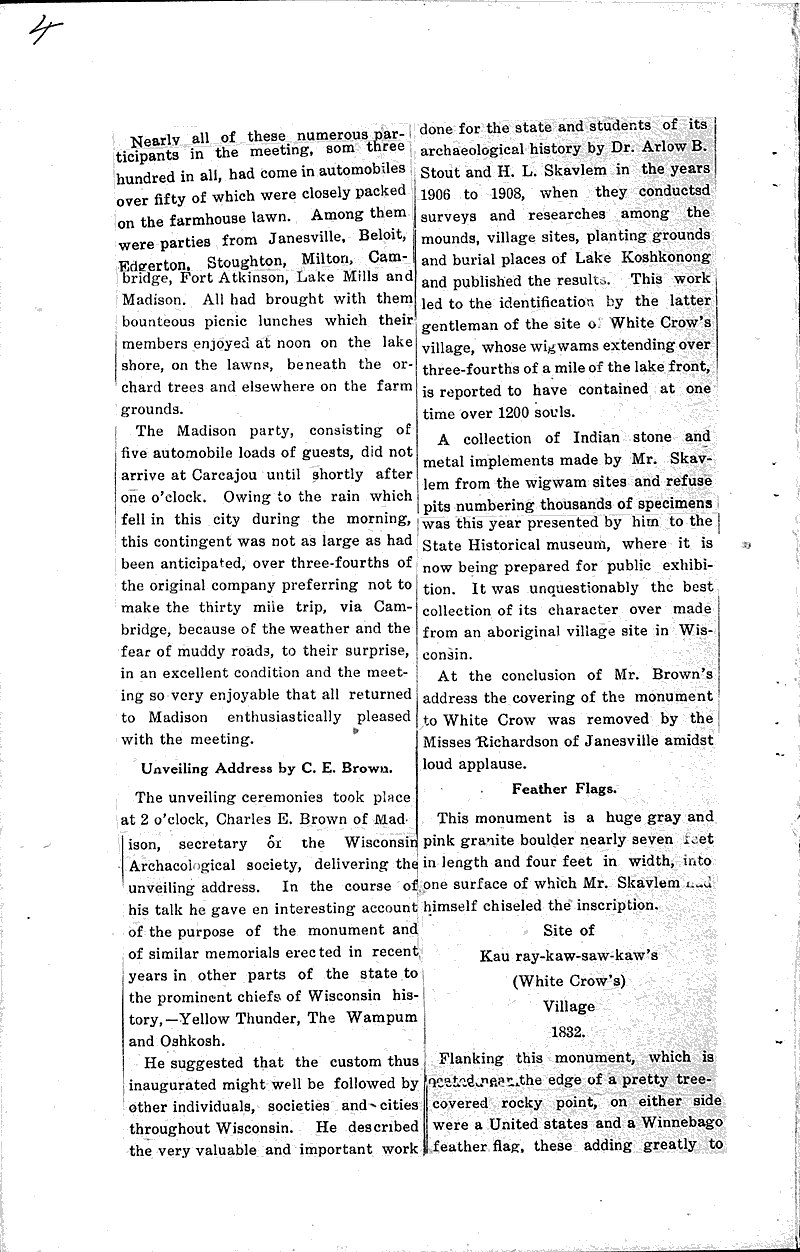  Source: Janesville Gazette Topics: Indians and Native Peoples Date: 1916-10-07