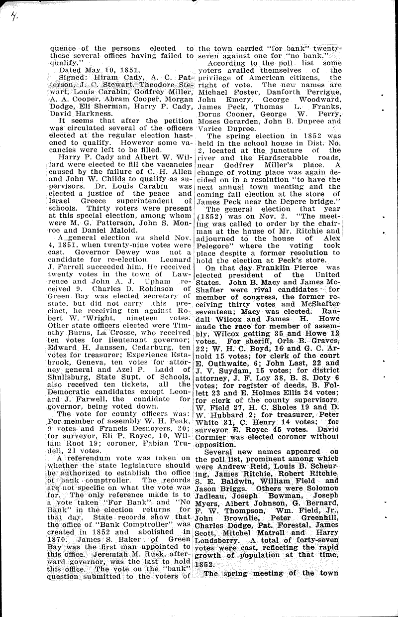  Source: De Pere Journal-Democrat Topics: Government and Politics Date: 1924-02-14