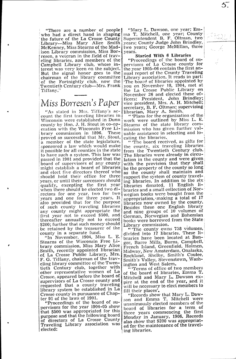  Source: La Crosse Tribune and Leader-Press Topics: Government and Politics Date: 1935-04-21