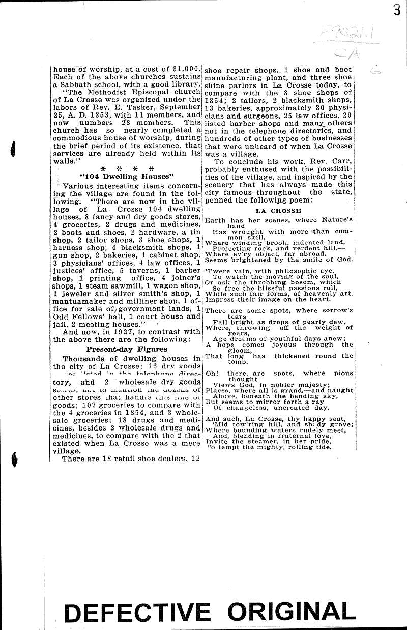  Source: La Crosse Tribune and Leader-Press Topics: Government and Politics Date: 1927-03-20