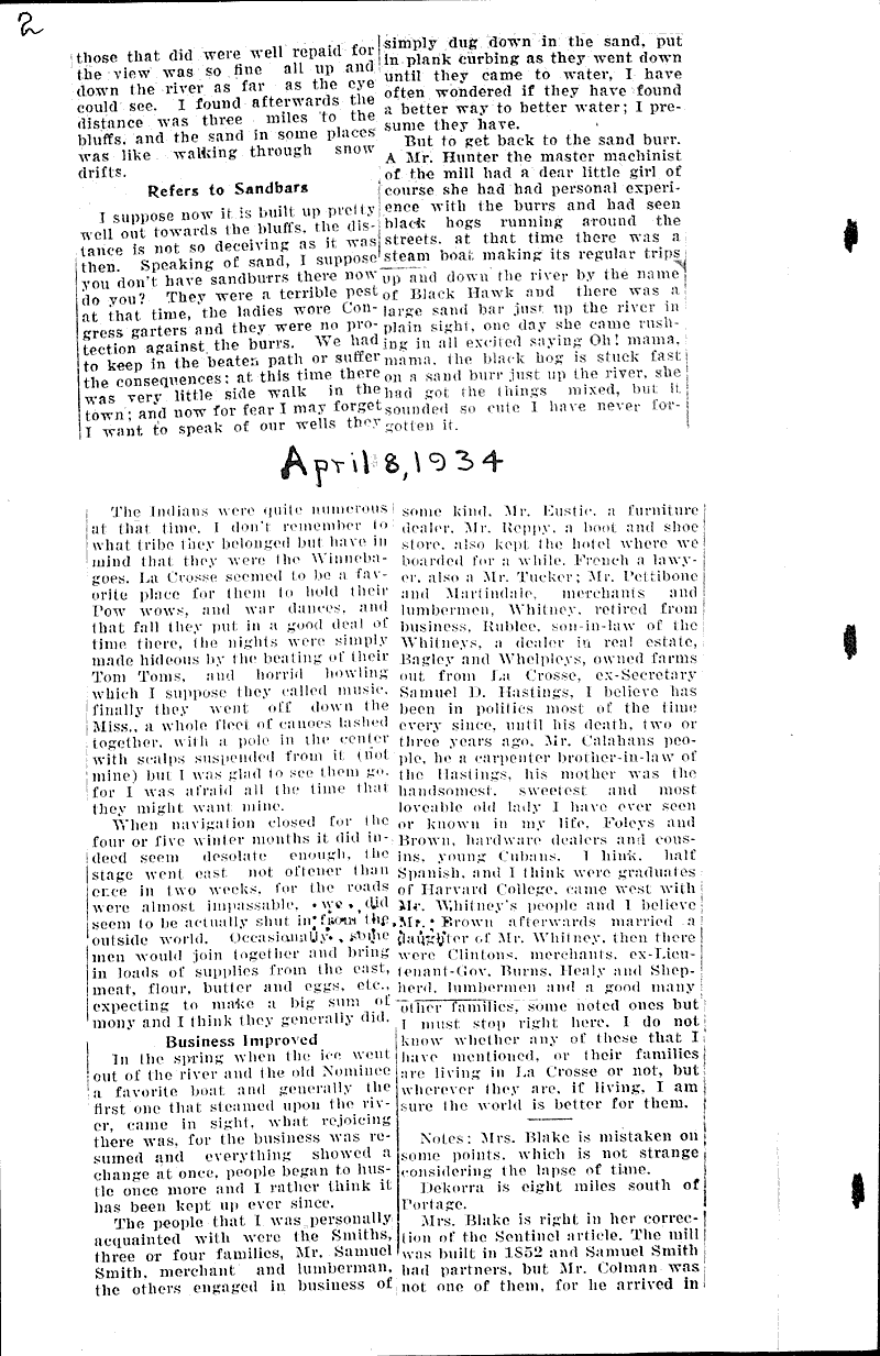  Source: La Crosse Tribune and Leader-Press Topics: Industry Date: 1934-04-01